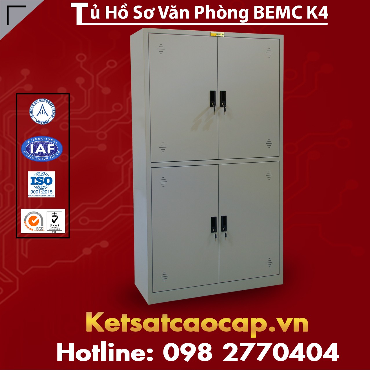 Tủ Hồ Sơ K4 Office Cabinets Phù Hợp Với Các Văn Phòng